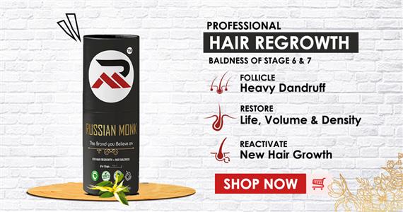 HAIR REGROWTH + HAIR BALDNESS Oil STAGE 6 & 7